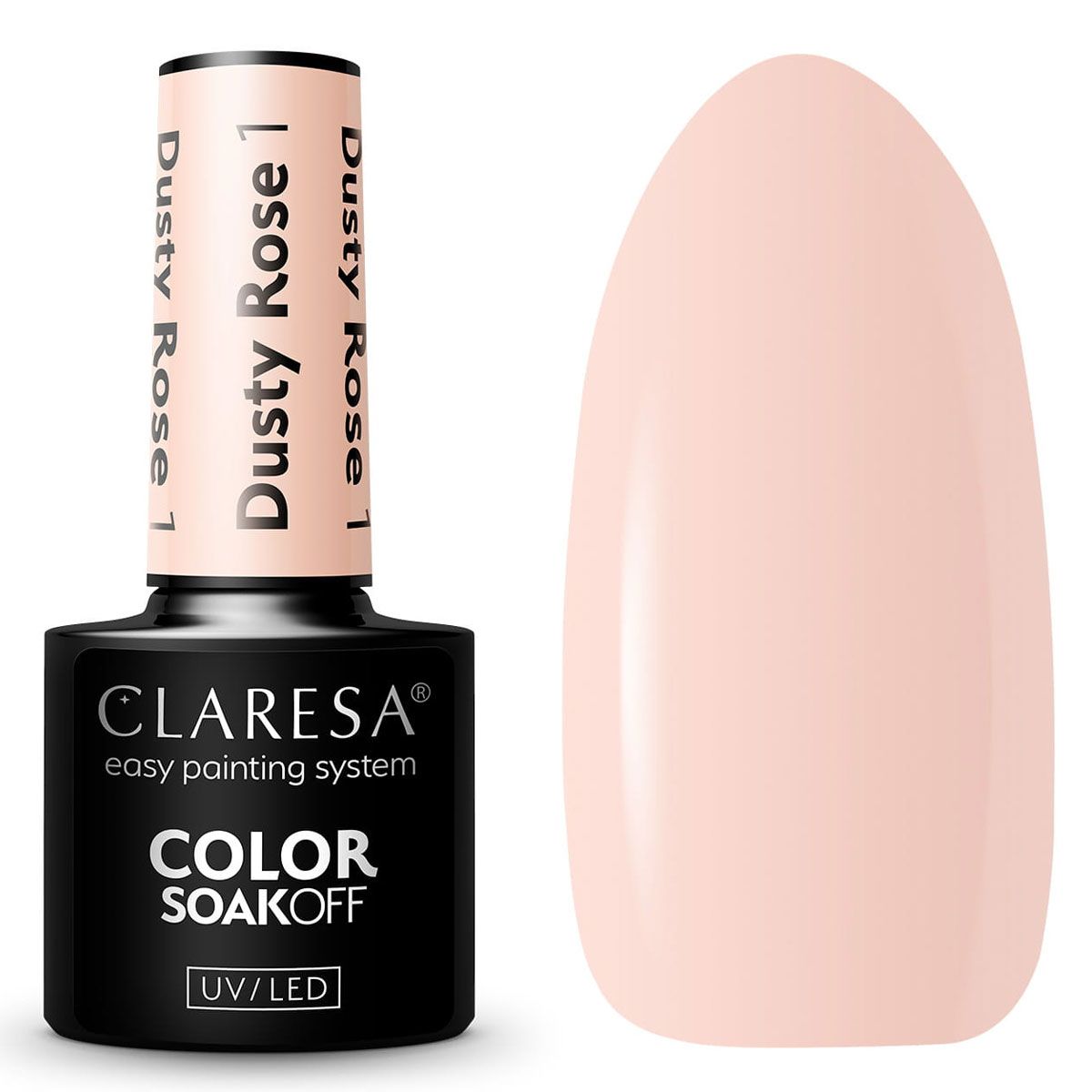ClareSa Claresa UV LED Gellak 5ml Dusty Rose 1