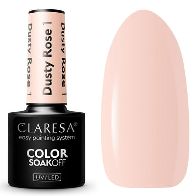 ClareSa Claresa UV LED Gellak 5ml Dusty Rose 1