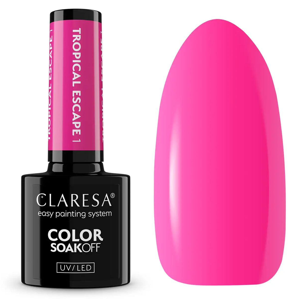 Claresa UV LED Gellak 5 ml Escape tropicale 1