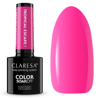 Claresa UV LED Gellak 5 ml Escape tropicale 1