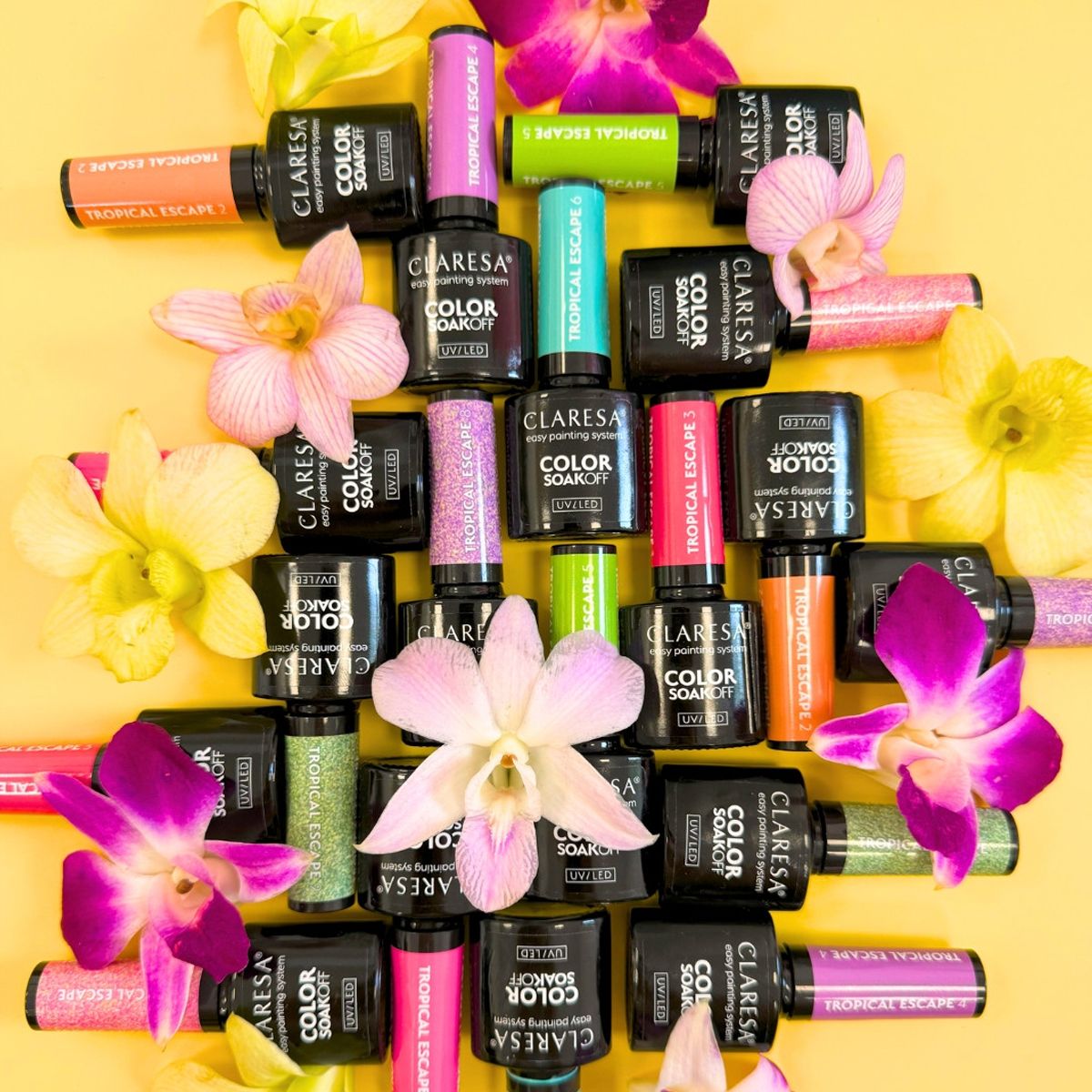 Claresa UV lideró a Gelak 5ml Escape tropical 2