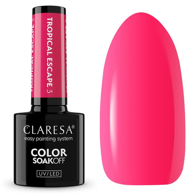 Claresa UV LED Gellak 5 ml Escape tropicale 3