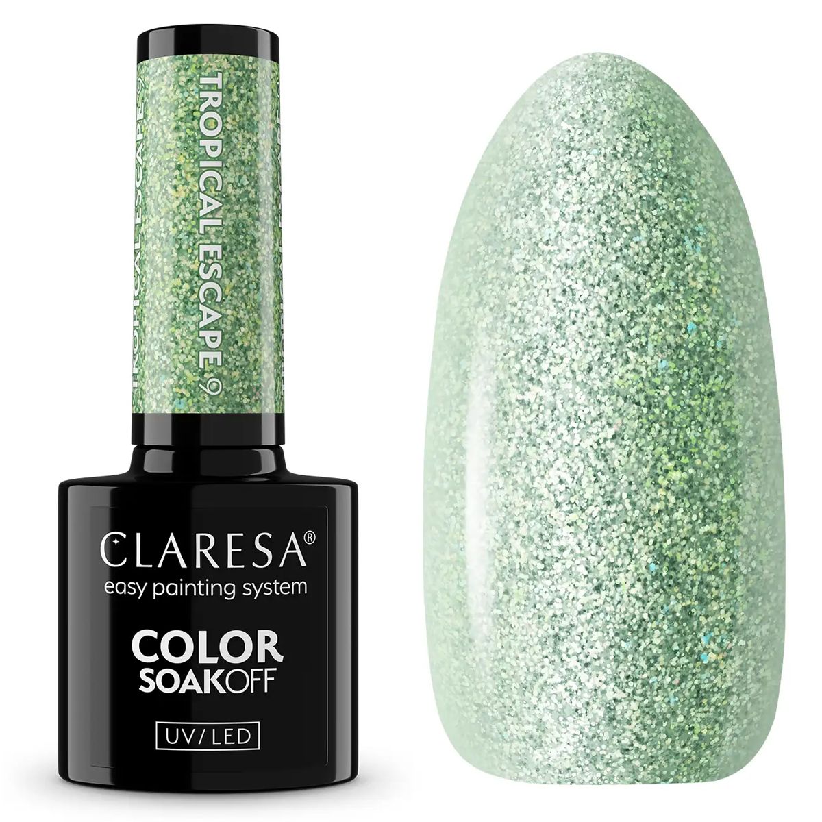 Claresa UV lideró a Gelak 5ml Escape tropical 9