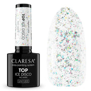 Claresa top coat no wipe ice disco 5ml - afbeelding 1