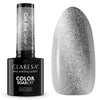 Smalto gel UV LED Claresa 5 ml Cat Eye Argento