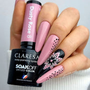 Claresa uv led gellak 5ml dusty rose 8 - afbeelding 3