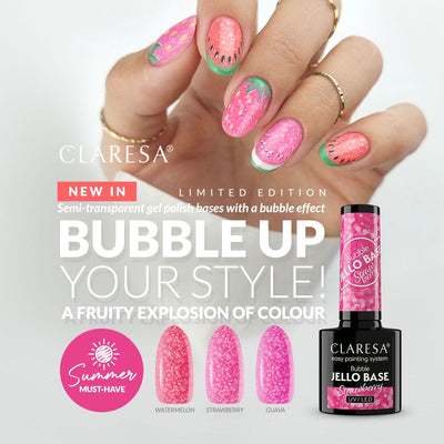 Claresa Bubble Jello Base Coat guava 5ml