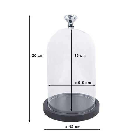 Clayre EEF Clayre EEF STOLP 6GL2543 Transparente 12x20 cm