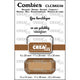 Crealies • combies stempelset kerst 02: 2 teksten + 1 tag label