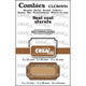 Crealies • set di timbri combinati morte 01: 2 testi + 1 etichetta