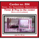 Crealies • cardzz twist pop al centro