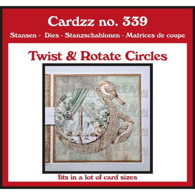 Crealies • cardzz troquel de corte girar girar círculos