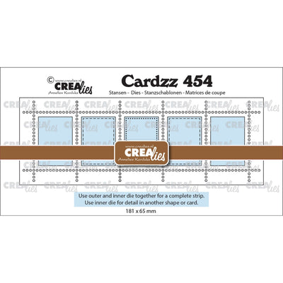 Crealies • tira de sello cardzz xl 5x rectángulos verticales