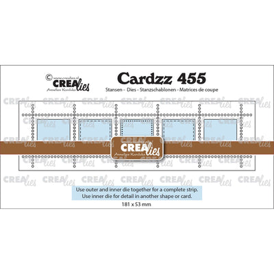 Crealies • tira de sello cardzz xl 5x cuadrados