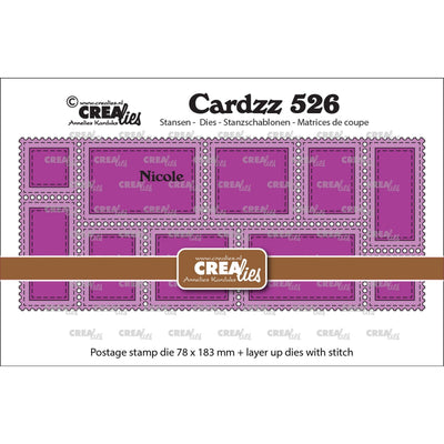 Crealies • troqueles de corte cardzz marco de sello slimline nicole