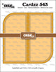 Crealies • cardzz gatefold card met 2 afgeronde hoeken