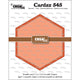 Crealies • cardzz doppia carta esagonale