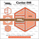 Crealies • cornice cardzz intarsi arda