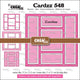 Crealies • cornice cardzz intarsi caroline