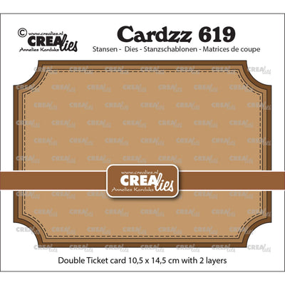 Crealies • cardzz billete doble tarjeta