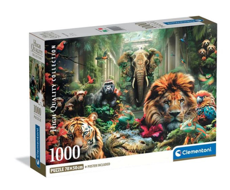 Clementoni puzzle 1000pzs selva