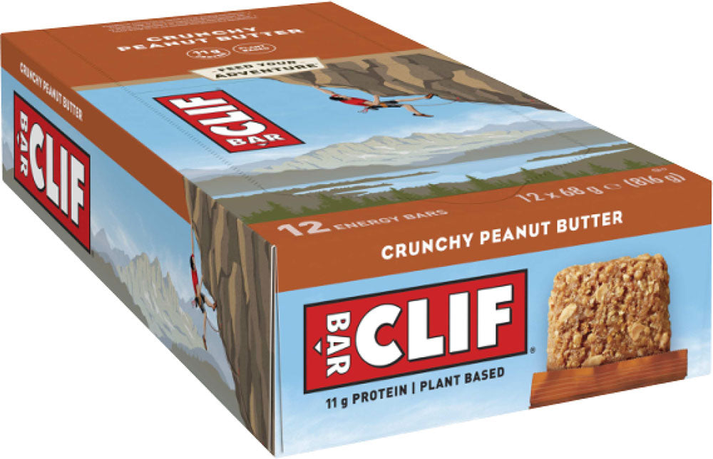 Barretta energetica Clif Bar 12x68g scatola | mix di muesli alle arachidi