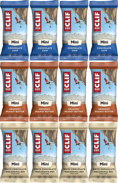 Clif bar barretta energetica mini scatola mista 12x28g