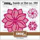 Crealies • inside or out fantasiebloem groot