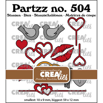 Crealies • partzz die mini amore