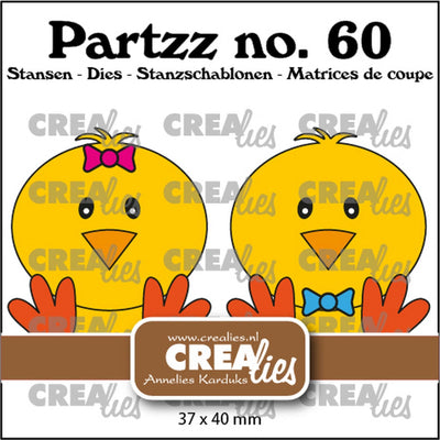 Crealies • partzz stampo da taglio pulcino