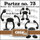 Crealies • partzz braccia e gambe per frutta (3 misure)