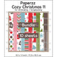 Crealies • paperzz cozy christmas (10x 1 vel)