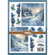 Crealies • knipvel winter d 8 vellen
