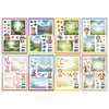 Crealies • cutting sheets papierblok lente a 8 vellen