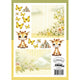Crealies • cutting sheets papierblok lente g 8 vellen