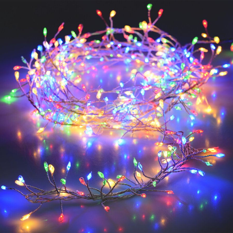 Cluster in filo LED multicolore 720 LED 720cm