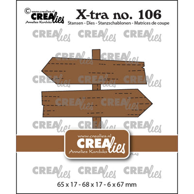 Crealies • Segnali stradali per fustelle x-tra