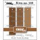 Crealies • etichette extra diritte con linea di cucitura
