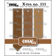 Crealies • Etichette extra appuntite con linea di cucitura