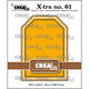 Crealies • etiqueta xtra atc con línea de puntos