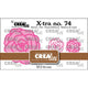 Crealies • xtra roos klein