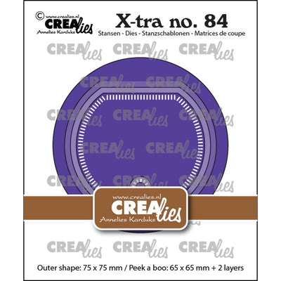 Crealies • xtra kiekeboe cirkel
