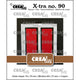Crealies • finestra extra quadrata con persiane