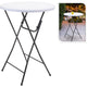 Statafel wit ø80xh110cm