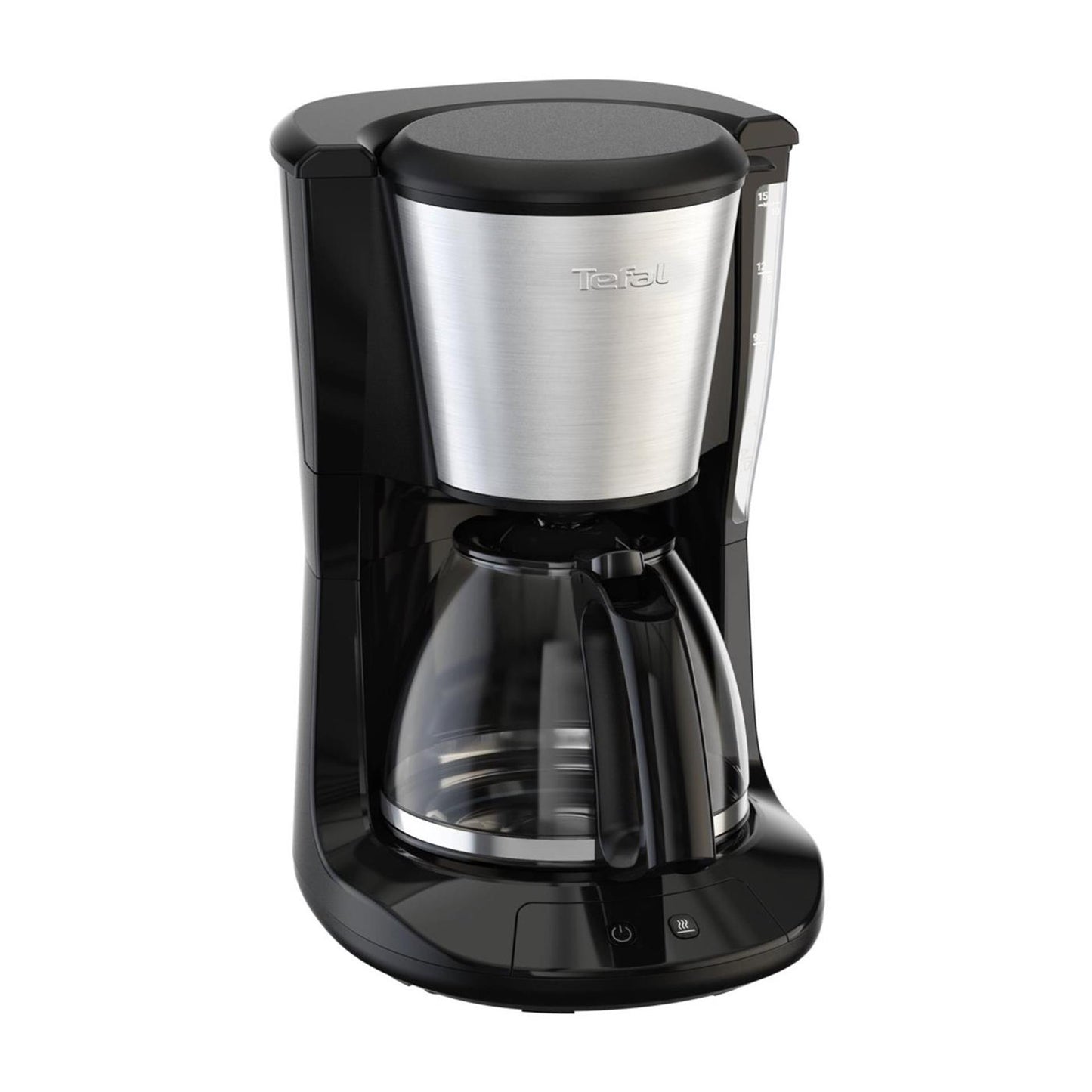 Cafetera tefal subito acero inoxidable 1,25l