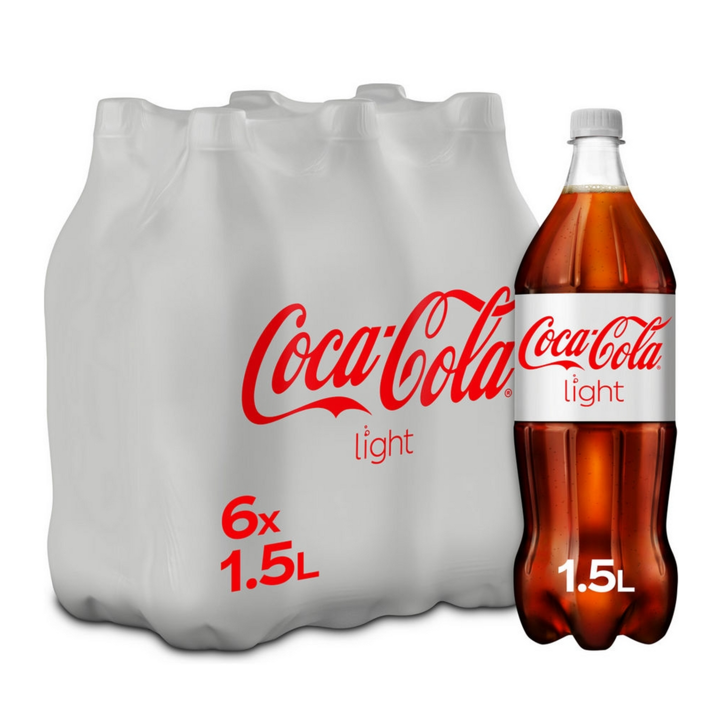 Tapa light de coca-cola (6x 1,5 litros)