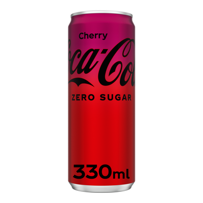 Lata Coca-Cola Zero Cereza (24x 33cl)