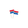 Paperdreams cocktail prikkers geslaagd rood wit blauw