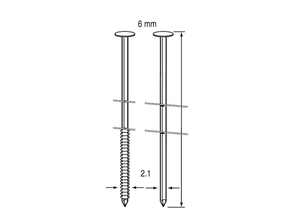 Dutack coilnagel rncw25 nk 65mm ds 9 duizend - 5232020