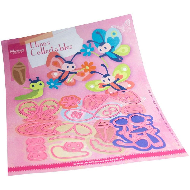 Design Marianne • Famiglia di farfalle da collezione di Eline